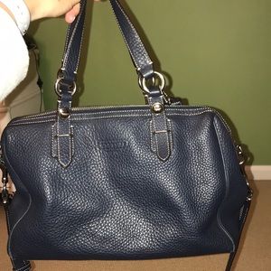 Leather Coach purse